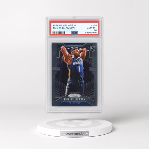 2019 Panini Prizm #248 Zion Williamson (PSA 10 GEM MINT)