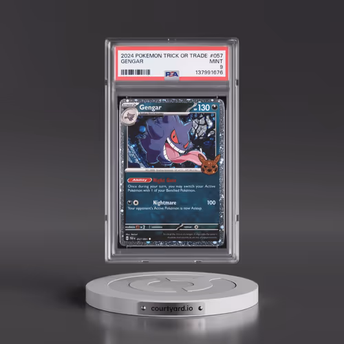 2024 Pokémon Trick or Trade #057 Gengar (PSA 9 MINT)