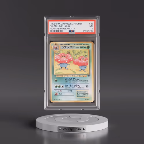1999 Pokémon Promo Southern Islands #45 Vileplume - Holo Southern Island-T.I. (PSA 7 NM)