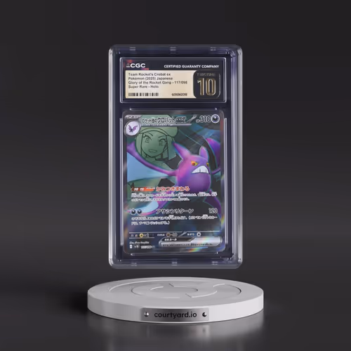 2025 Glory of the Rocket Gang - sv10 #117/098 Team Rocket's Crobat ex - Super Rare Holo (CGC 10 PRIS