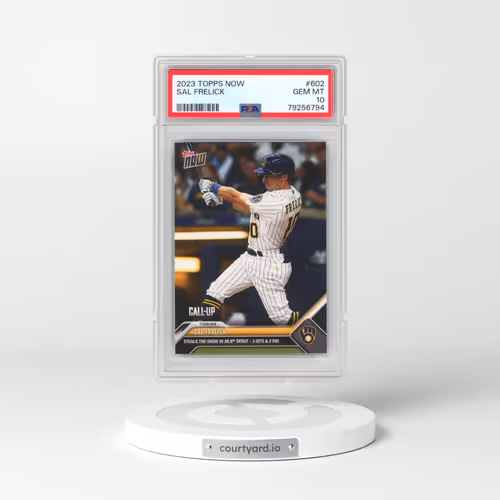 2023 Topps Now #602 Sal Frelick (PSA 10 GEM MINT)