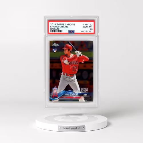 2018 Topps Chrome Update #HMT32 Shohei Ohtani (PSA 10 GEM MINT)