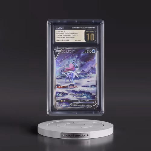 2022 VSTAR Universe #215/172 Suicune V - Special Art Rare Holo (CGC 10 PRISTINE)