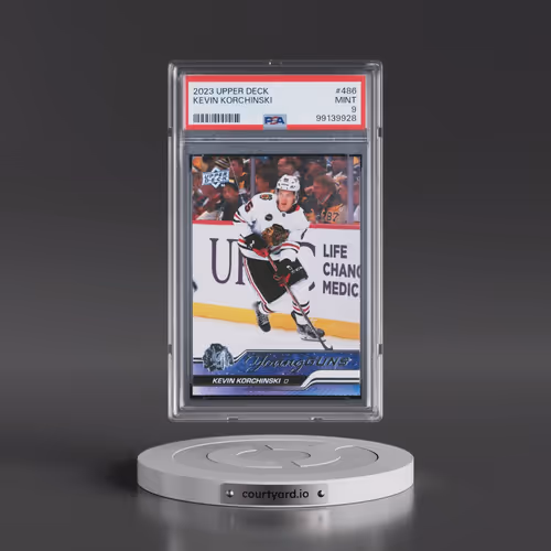 2023 Upper Deck #486 Kevin Korchinski (PSA 9 MINT)