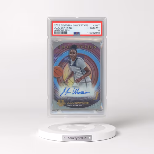 2022 Bowman University Inception Autographs #JWT Juju Watkins (PSA 10 GEM MINT)