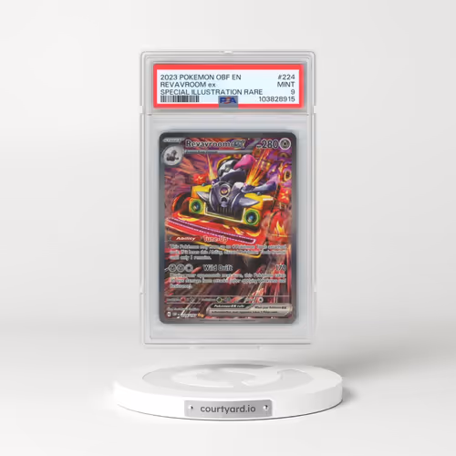 2023 Pokémon Obf EN-Obsidian Flames #224 Revavroom EX - Holo Special Illustration Rare (PSA 9 MINT)