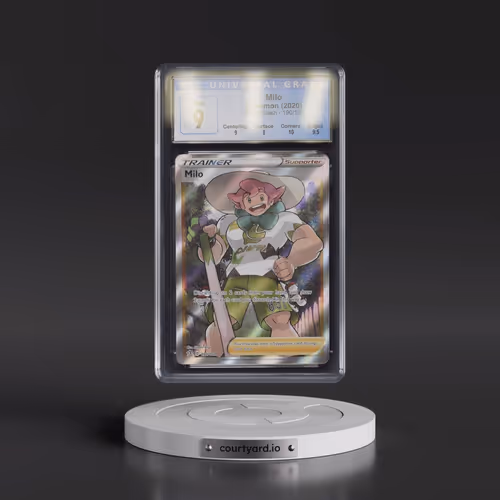 2020 Rebel Clash #190/192 Milo - Ultra Rare Holo (CGC 9 MINT)
