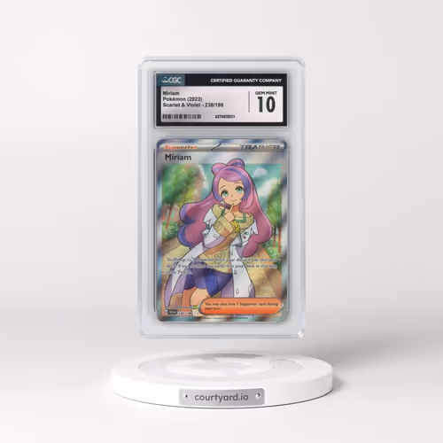 2023 Scarlet & Violet #238/198 Miriam - Ultra Rare (CGC 10 GEM MINT)