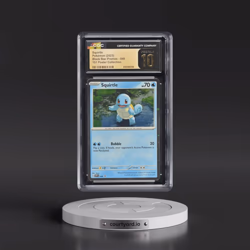 2023 Black Star Promos - Scarlet & Violet SVP EN #048 Squirtle - Cosmos Holo (CGC 10 PRISTINE)