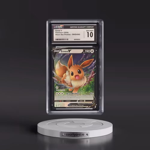 2017 Black Star Promos - Sword & Shield #SWSH065 Eevee V - (Holo) (CGC 10 GEM MINT)