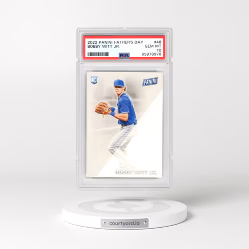 2022 Panini Father's Day #46 Bobby Witt Jr. (PSA 10 GEM MINT)