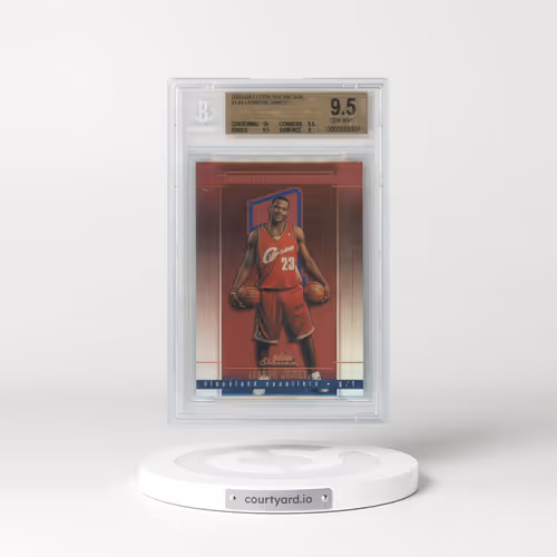 2003 Fleer Showcase #130 LeBron James (BGS 9.5 GEM MINT)