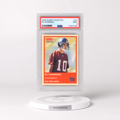 2004 Fleer Tradition #331 Eli Manning (PSA 9 MINT)
