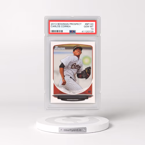 2013 Bowman Prospect #BP100 Carlos Correa (PSA 10 GEM MINT)