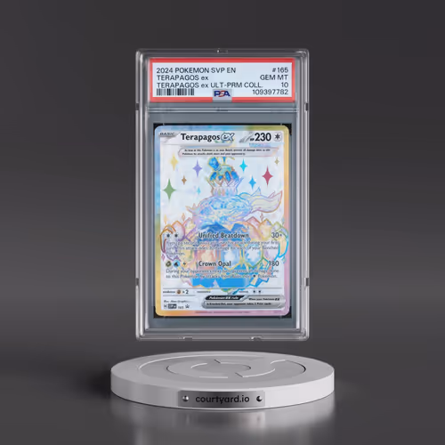 2024 Pokémon Svp EN-SV Black Star Promo #165 Terapagos EX - Holo Terapagos EX Ultra-Premium Collecti