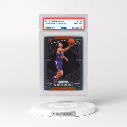 2019 Panini Prizm #257 Cameron Johnson (PSA 10 GEM MINT)