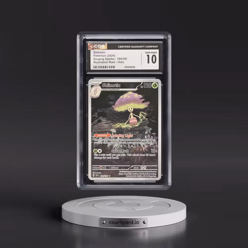 2024 Pokémon Ssp EN-Surging Sparks #194 Shiinotic - Illustration Rare (CGC 10 GEM MINT)