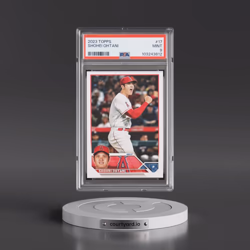 2023 Topps #17 Shohei Ohtani (PSA 9 MINT)
