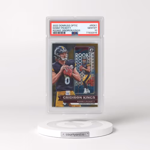 2022 Panini Donruss Optic Rookie Gridiron Kings #RGK1 Kenny Pickett (PSA 10 GEM MINT)