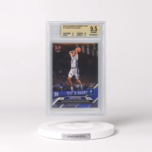 2024 Bowman U Now #1 Cooper Flagg (BGS 9.5 GEM MINT)