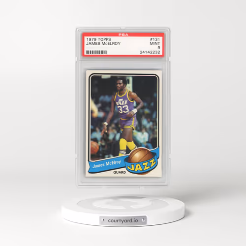 1979 Topps #131 James McElroy (PSA 9 MINT)