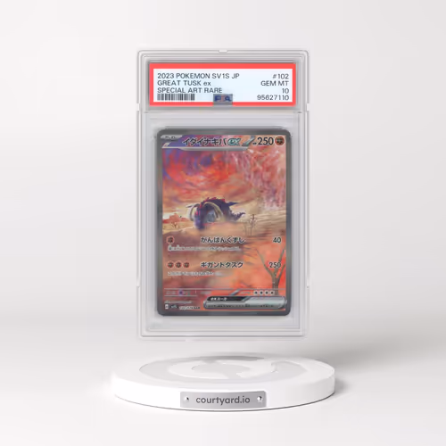 2023 Pokémon Sv1s-Scarlet EX #102 Great Tusk EX - Holo Special Art Rare (PSA 10 GEM MINT)