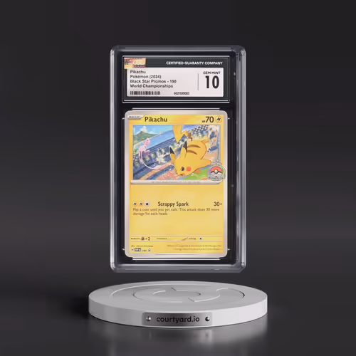 2023 Black Star Promos - Scarlet & Violet SVP EN #190 Pikachu - World Championships (CGC 10 GEM MINT