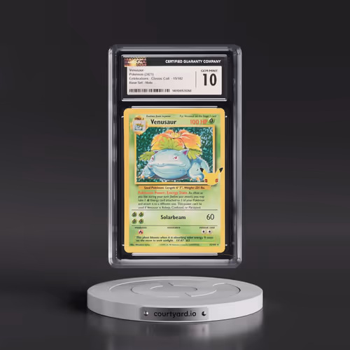 2021 Celebrations - Classic Collection #15/102 Venusaur - Base Set Holo (CGC 10 GEM MINT)