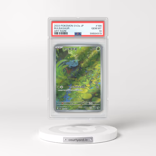2023 Pokémon Sv2a-Pokemon 151 #166 Bulbasaur - Art Rare (PSA 10 GEM MINT)