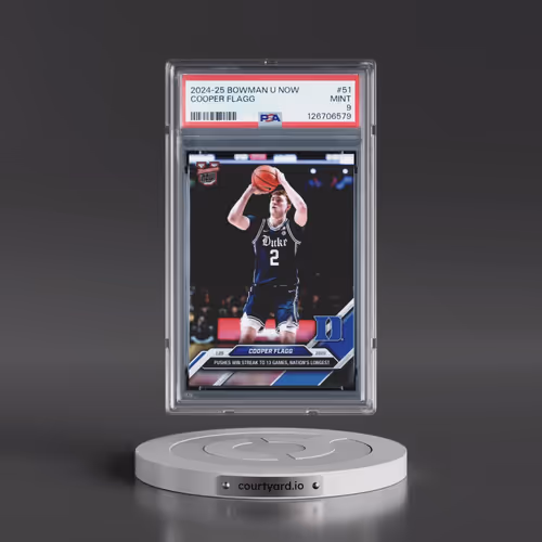 2024-25 Bowman U Now #51 Cooper Flagg (PSA 9 MINT)