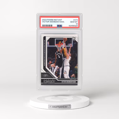 2023 Panini Instant #473 Victor Wembanyama (PSA 10 GEM MINT)