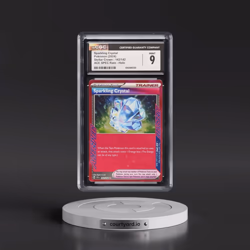2024 Pokémon Scr EN-Stellar Crown #142 Sparkling Crystal (CGC 9 MINT)