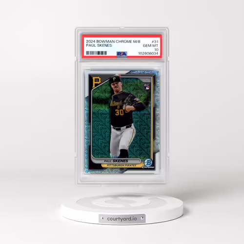 2024 Bowman Chrome Mega Box #31 Paul Skenes (PSA 10 GEM MINT)