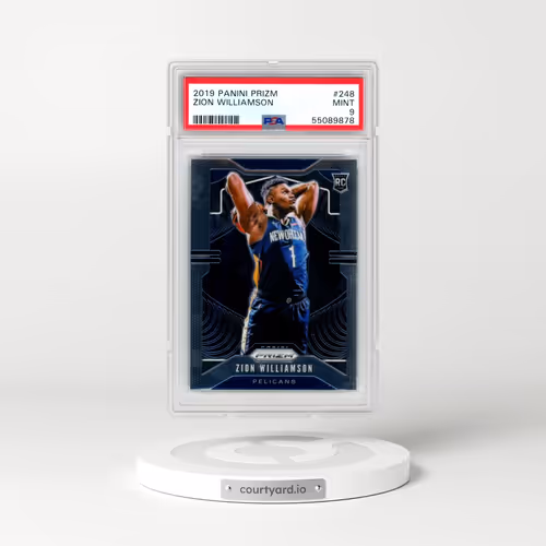 2019 Panini Prizm #248 Zion Williamson (PSA 9 MINT)