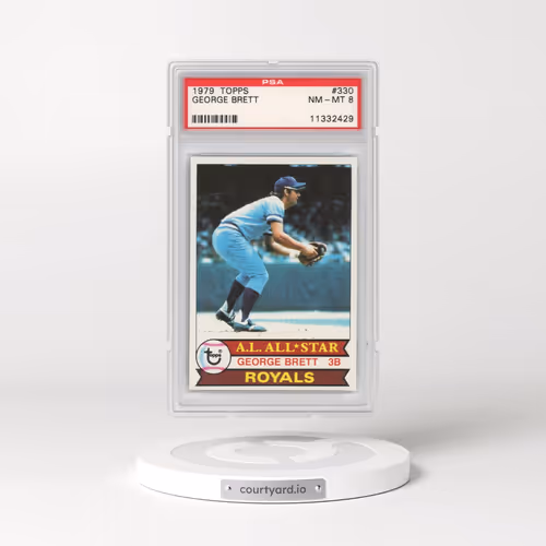 1979 Topps #330 George Brett (PSA 8 NM-MT)