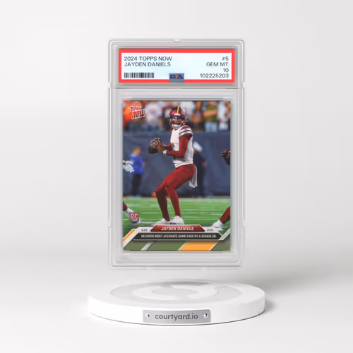 2024 Topps Now #5 Jayden Daniels (PSA 10 GEM MINT)