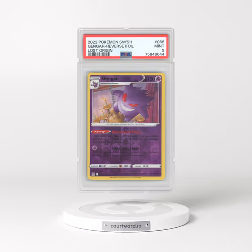 2022 Lost Origin #066 Gengar - Reverse Holo (PSA 9 MINT)