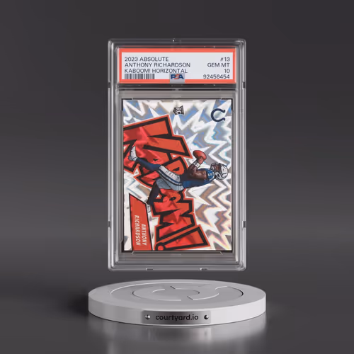 2023 Panini Absolute Kaboom! Horizontal #13 Anthony Richardson (PSA 10 GEM MINT)