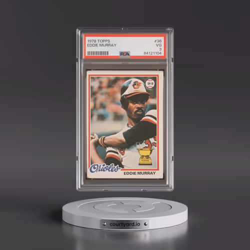 1978 Topps #36 Eddie Murray (PSA 3 VG)