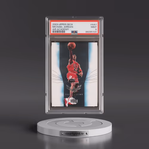 2003 Upper Deck Air Academy #AA1 Michael Jordan (PSA 9 MINT)