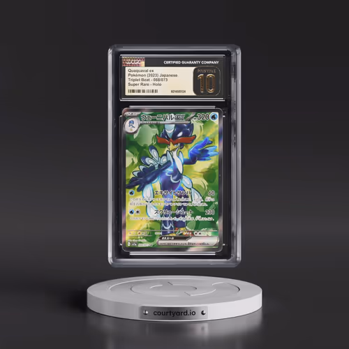 2023 Triplet Beat #088/073 Quaquaval ex - Holo (CGC 10 PRISTINE)