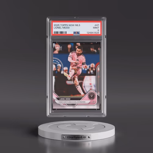 2025 Topps Now MLS #47 Lionel Messi (PSA 9 MINT)