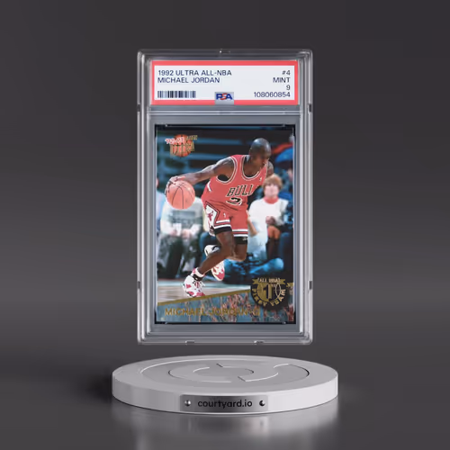 1992 Ultra All-NBA #4 Michael Jordan (PSA 9 MINT)