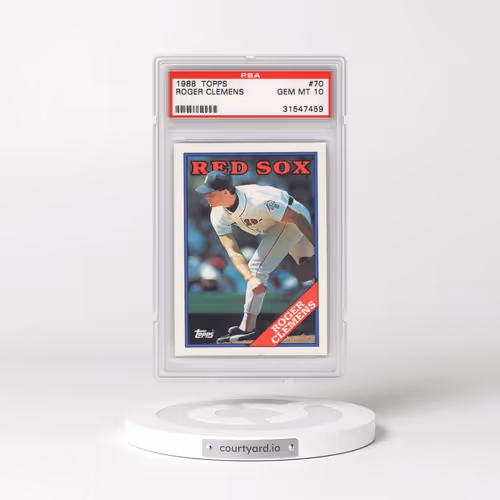 1988 Topps #70 Roger Clemens (PSA 10 GEM MINT)
