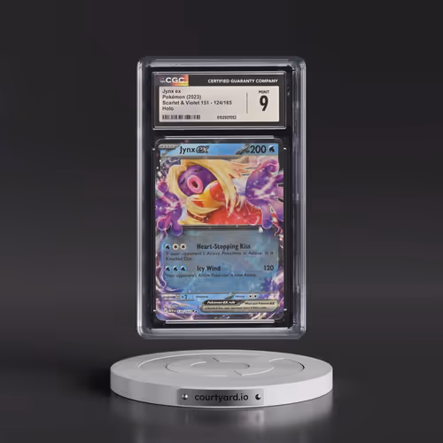 2023 Scarlet & Violet 151 - MEW EN #124/165 Jynx ex - Holo (CGC 9 MINT)