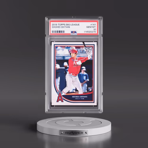 2018 Topps Big League #141 Shohei Ohtani (PSA 10 GEM MINT)
