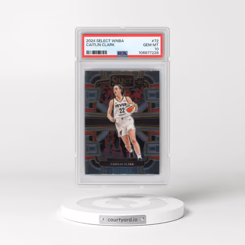 2024 Panini Select WNBA #72 Caitlin Clark (PSA 10 GEM MINT)