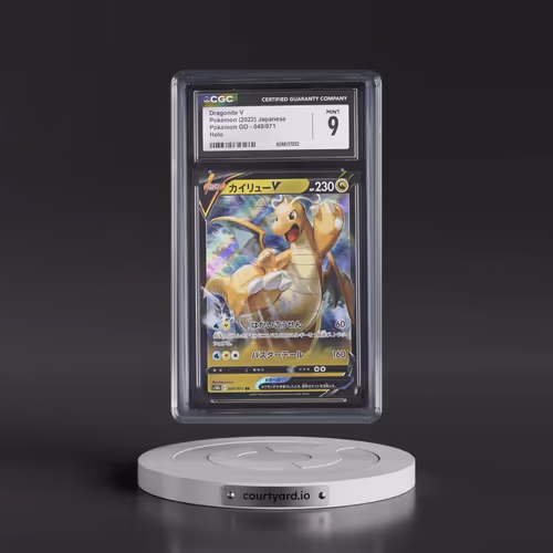 2022 Pokémon GO #049/071 Dragonite V - Holo (CGC 9 MINT)