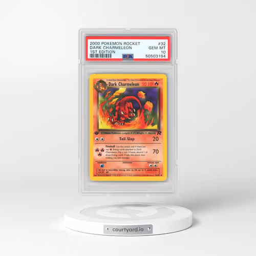 2000 Pokémon Rocket #32 Dark Charmeleon - 1st Edition (PSA 10 GEM MINT)