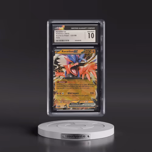 2023 Scarlet & Violet #125/198 Koraidon ex - Holo (CGC 10 GEM MINT)